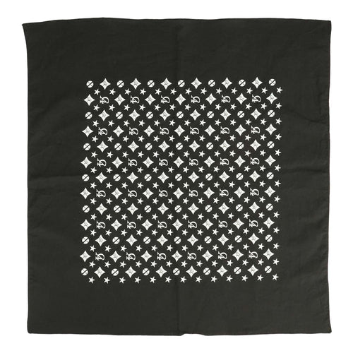 White Logo Bandana